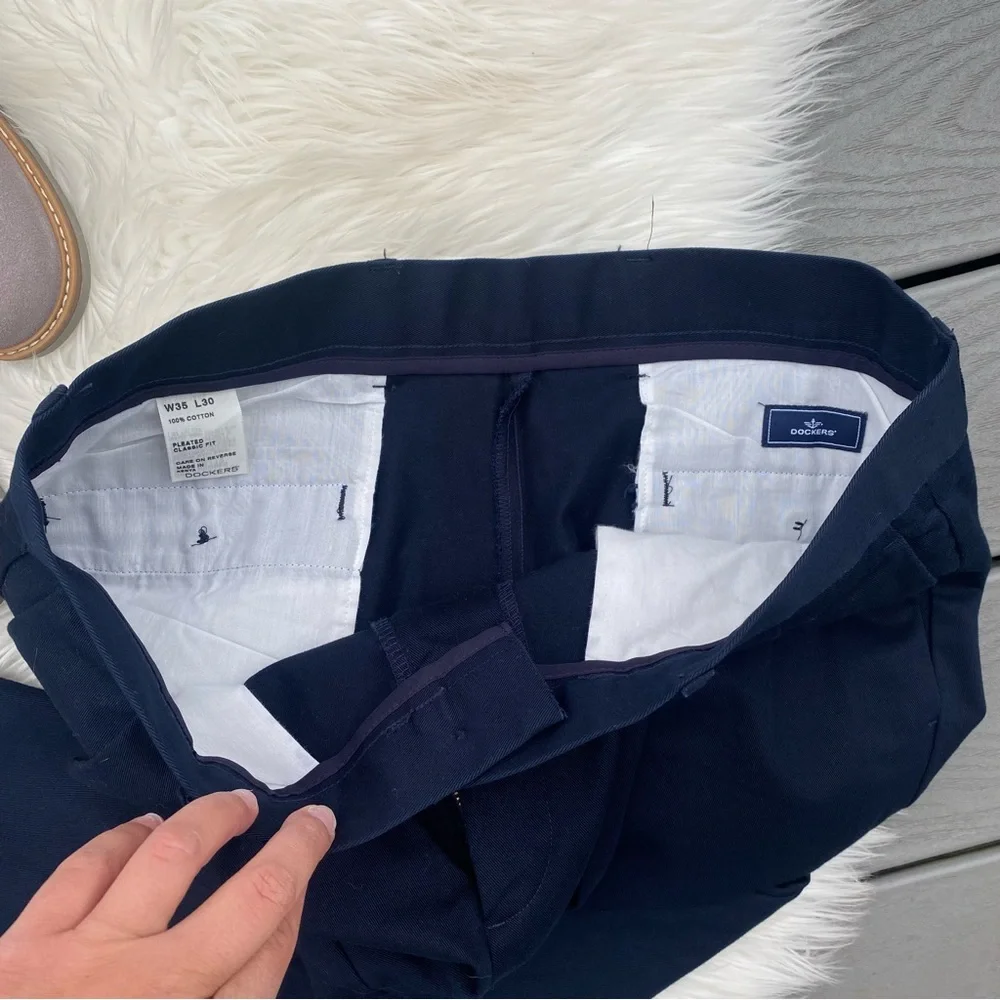 Mens Navy Dockers Pants